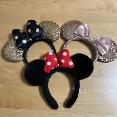 ディズニー カチューシャ 3点セット