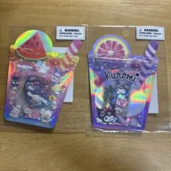 サンリオ　夏シール　マイメロ　クロミ　キティ　ピアノ　ウサハナ