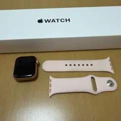 Apple Watch SE 第一世代　本体 ローズゴールド ピンクバンド