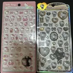 (368)ハローキティ ボンボンドロップシール2シートセット　ミニのサムネイル