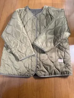 オリーブグリーン キルティングジャケット　JAVA