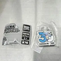 ポケモン 30周年 メタルチャームマスコット　カメックス