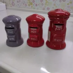 赤い郵便ポスト型小物入れ - メルカリ