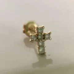 れんれん様ご専用❗️K18ダイヤクロスピアス片耳