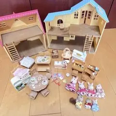 シルバニアファミリー　森の雑貨屋さん　小物　トランプ　レトロ シルバニアファミリー 森の雑貨屋さん 小物 トランプ レトロ - メルカリ