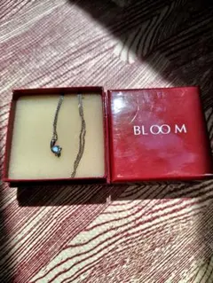 BLOOM ネックレス シルバーカラー ストーン付きのサムネイル