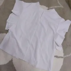 ホワイト フレア袖 バックリボン Tシャツのサムネイル