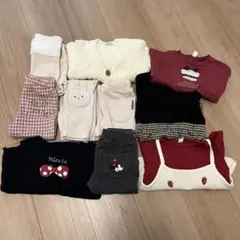 女の子　キッズ90-100 冬服　まとめ売り