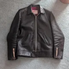 Addict Clothes ブラックレザージャケット 38