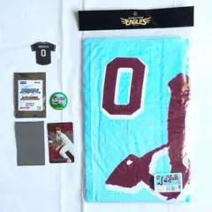 楽天イーグルス 小深田大翔 #0 応援グッズセット タオル・カード・缶バッチ