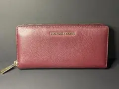 ✅【美品】MICHAEL KORS マイケルコース 長財布 ラウンドファスナー