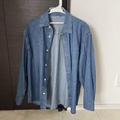 デニムシャツ　GU