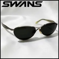 【SWANS】スワンズ サングラス メタルフレーム オーバル型
