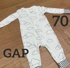 gap baby 雲 ロンパース 長袖 70
