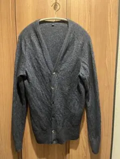 無印良品　 カーディガン　メンズ　Mサイズ　ダークブルー/ネイビー