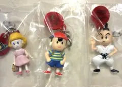 MOTHER2 チャームマスコット 3種セット(ネス、ポーラ、プー)