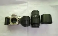 MINOLTA 一眼レフカメラ 本体 レンズ2本 カメラバッグセットのサムネイル