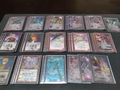 バトスピ 袖付きデッキ40枚+差し替えカード18枚+3重スリーブ付きセット