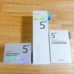 ナンバーズイン 5番 白玉グルタチオンC美容液&トナー＆クリーム