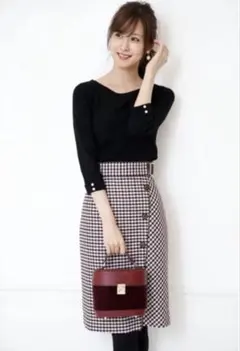 Apuweiser-riche♡ チェック柄タイトスカート