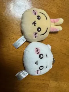 新品未使用プライズ　ちいかわ　マスコットミラー　２種セット　ちいかわ　うさぎ