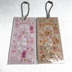 ミニチュア☆キーホルダー♪ぷくぷく♪ 2点セット♪