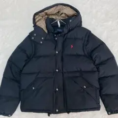 美品/現行 QRタグ ポロラルフローレン ダウンジャケット 3way 取外し可