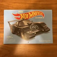 Hot Wheels 2026 壁掛けカレンダー