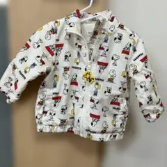 スヌーピー柄 ベビーアウター 80cm