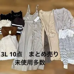 レディース　3Lトップス10点　セット　まとめ売り