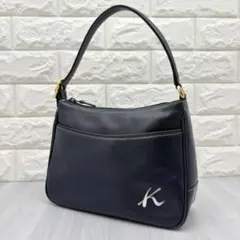 【美品】Kitamura　キタムラ　アクセサリーポーチ　ハンドバッグ　レザー