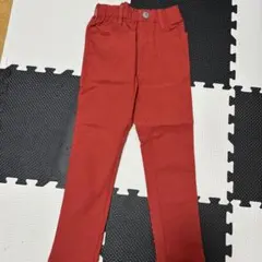 レッド 長ズボン 120