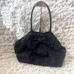 TOCCA トッカ ナイロン リボントートバッグ ブラック A4可 軽量