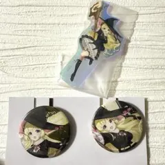 一番くじ ホロライブ 角巻わため アクリルスタンド缶バッジ２点セット