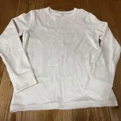 UNIQLO キッズ　極暖ヒートテックコットンワッフルクルーネックTシャツ150