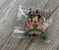 ディズニー　ミニーマウス　クリスマスピンバッジ2017