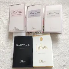Dior 香水サンプルセット ５種類