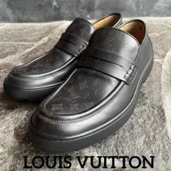 あんしん鑑定】【美品】LOUIS VUITTON ルイヴィトン ローファー - メルカリ