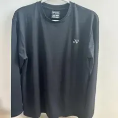 ヨネックス テニスウェア ブラック メンズ L ロングスリーブ Tシャツ