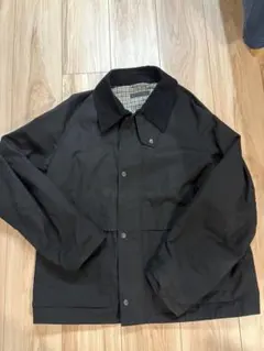 【美品】UNIQLO ユーティリティショートブルゾン L ブラック