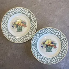 P404 ビレロイ＆ボッホ Villeroy&Boch バスケット プレート 直径約27