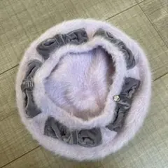 メゾピアノ♡ふわふわベレー帽