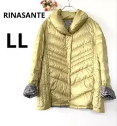 RINASANTE ダウンジャケット　コート　アウター　キルティング　カーキ色