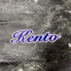 デコうちわ　デコ文字　うちわ　【 Kento 】
