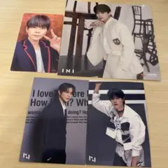 匿名配送 送料込み新品未使用 ［INI藤牧京介］トレカ&アザージャケットの4点