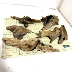 こ*ん様 不規則な形状 流木5点セット