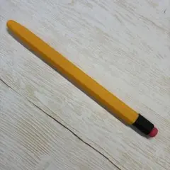 Apple Pencil カバー　レトロ　イエロー