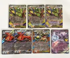 ポケモンカード RR メガレックウザ ファイアロー メガガルーラ ミュウツー