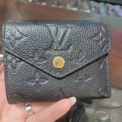 ルイ・ヴィトン ブラック 三つ折り財布