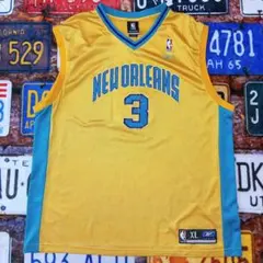 ⁑*⁑様 NBA NEW ORLEANS HORNETS ゲームシャツ XL Rのサムネイル